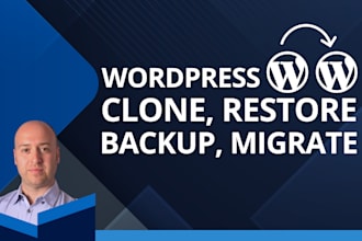 install, backup, restore, clone, or migrate your wordpress website