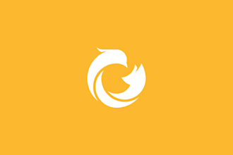 do a unique minimalist animal logo