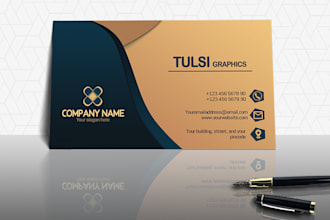 do visiting card two sided