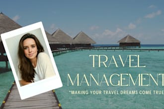 be your personal travel manager