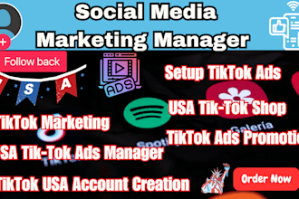 setup tiktok ads tiktok ads manager usa tiktok ads promotion tiktok marketing