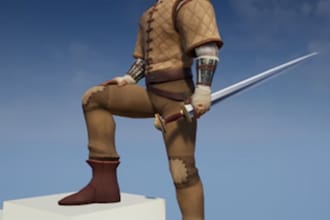 do stylize 3d model 3d game character 3d cartoon 3d rigging