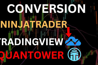 code and convert your ninjatrader to  tradingview or quantower