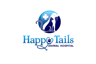 make a animal hospital logo design with creative concepts