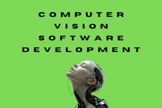 build custom computer vision and image processing solutions