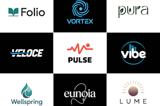 modern tech logo design, professional, minimalist and creative