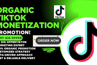 do tiktok promotion, tiktok monetization organic followers tiktok marketing