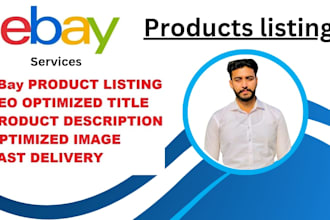 do ebay listing, ebay seo listing, ebay lister