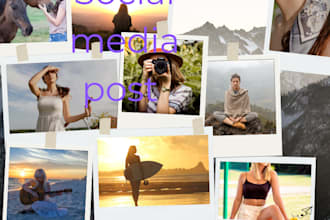 design social media post, social media ads, and baner