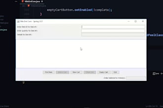 develop gui and terminal application