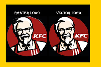 vectorize image logo raster to vector conversion