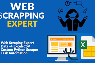 build custom web scrapers and automate data collection