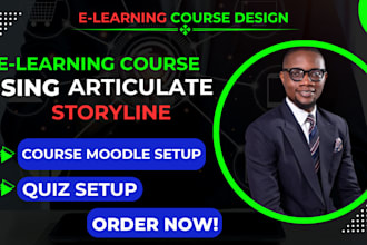 design engaging scorm  xapi elearning courses in articulate storyline 360, rise