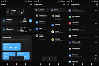 android devices rooting, do magisk, flash roms, setup plex media server, xui one