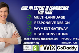 do passive income, ecommerce customization shopify optimization on wordpress wix