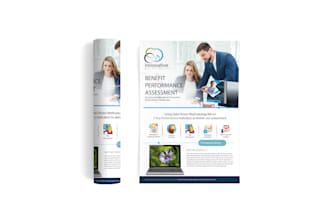 design flyer, logo and poster or brochure design