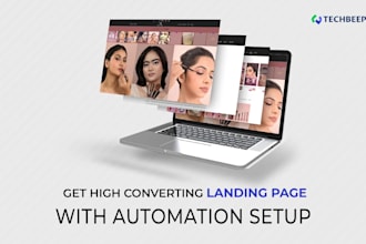 design professional landing page