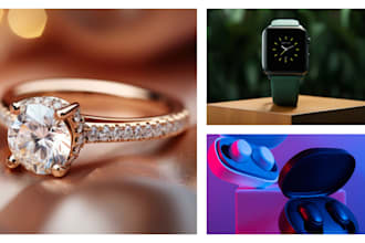 jewelry and watch photo retouching