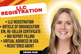 do llc registration, obtain business ein number for us and non us residents