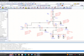 do power flow and fault analysis on etap and powerworld