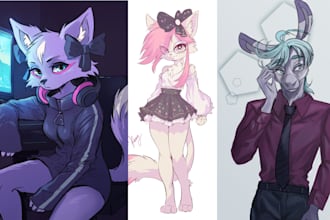 draw your fursona, or draw any furry art sfw or nsfw