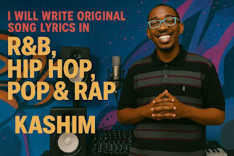 be your rapper, rnb, hiphop ghostwriter and rap songwriter