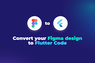 create a clean and responsive flutter UI from figma