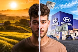 create an eye catchy youtube thumbnail design