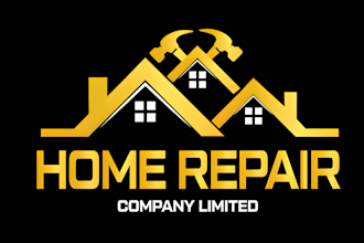 make unique home repair, roofing, handyman logo