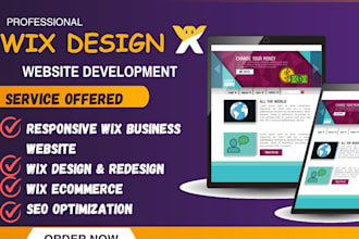 re design wix studio wix ecommerce website development wix landing page wix code