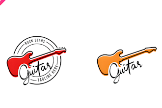 do make an modern custom guitar logo