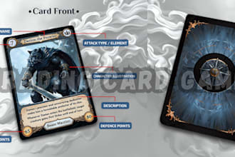 trading card game card frame card template ccg sports tcg fantasy tcg nsfw tcg