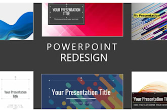redesign your powerpoint presentation