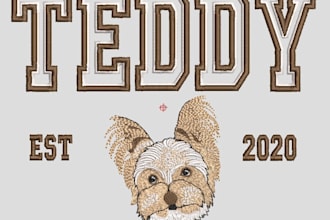 digitize embroidery from any image you need
