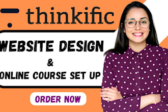 setup kajabi website design kajabi online course thnikific community podia