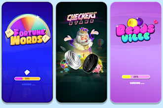 make pro game ui, game titles, in game icons and info bars