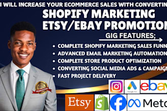 boost shopify sales etsy store shop marketing promotion funnel SEO ads mentor