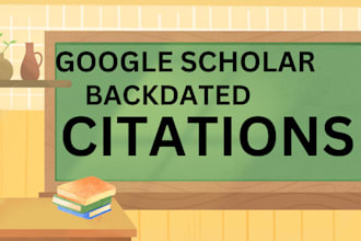 boost google scholar citations, backdated citations