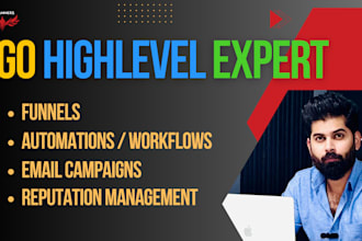 do gohighlevel CRM setup and ghl automations or ghl funnels