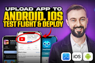 upload your ios app to appstore, testflight and apple store