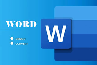 format and design your microsoft word document
