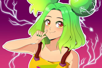 draw anything in my anime art style