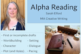 alpha read your novel or short story, with detailed feedback