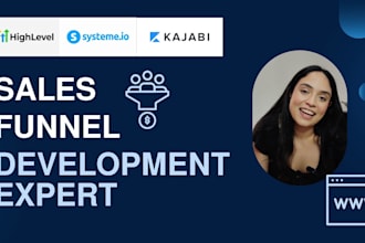 build high converting sales funnels with gohighlevel kajabi