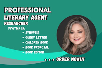 find literary agent for your manuscript, query letter, write book proposal