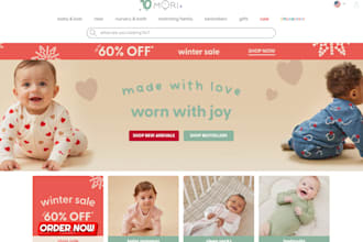design baby clothing website baby clothing shopify store clothing website