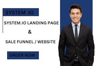 build sale funnel in system io, gohighlevel, clickfunnel, funnelish ghl