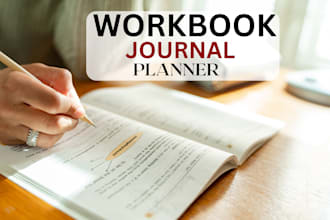 create a workbook, workbook design, journal design, canva workbook, brochure
