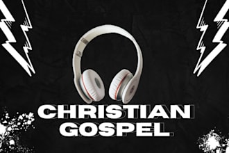 be your custom female songwriter christian and gospel song vocalist
