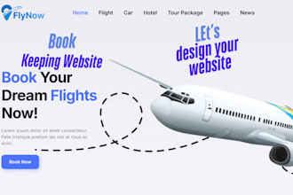 build flight ticket website, flight booking website, airline booking website